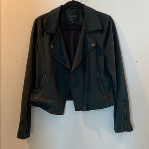 Sanctuary brand Green Suede Moro Jacket